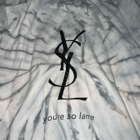 ysl you're so lame sweatshirt|YSL hoodie for men.